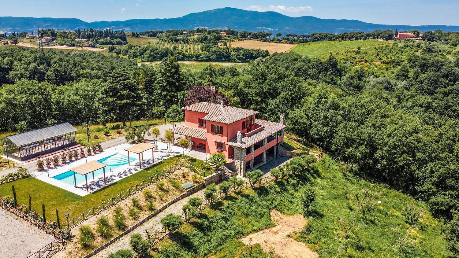 Villa La Pieve Città della Pieve Eksteriør bilde